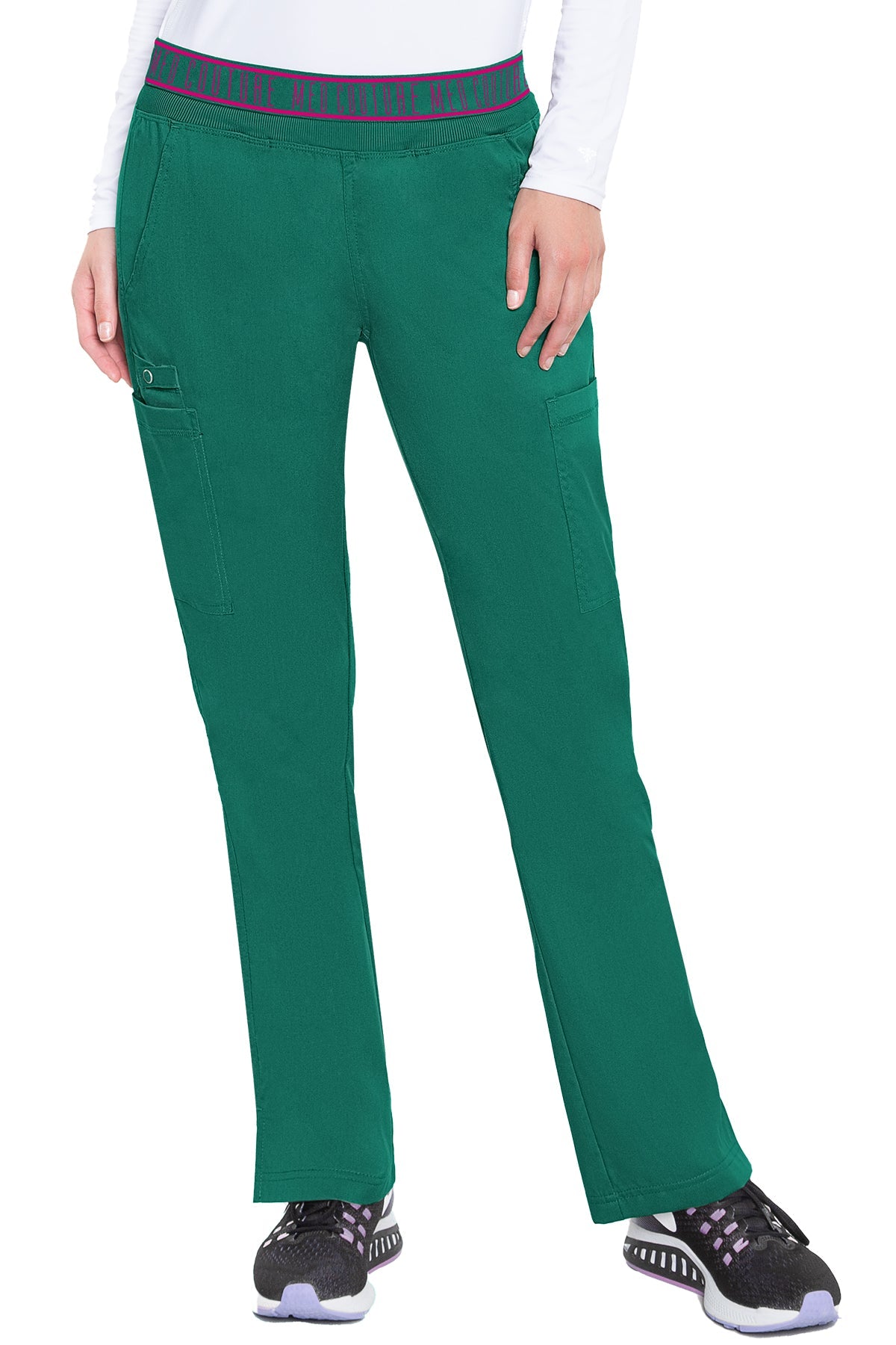 Med Couture 7739 YOGA 2 CARGO POCKET PANT (Size: XS/P-2X/P)