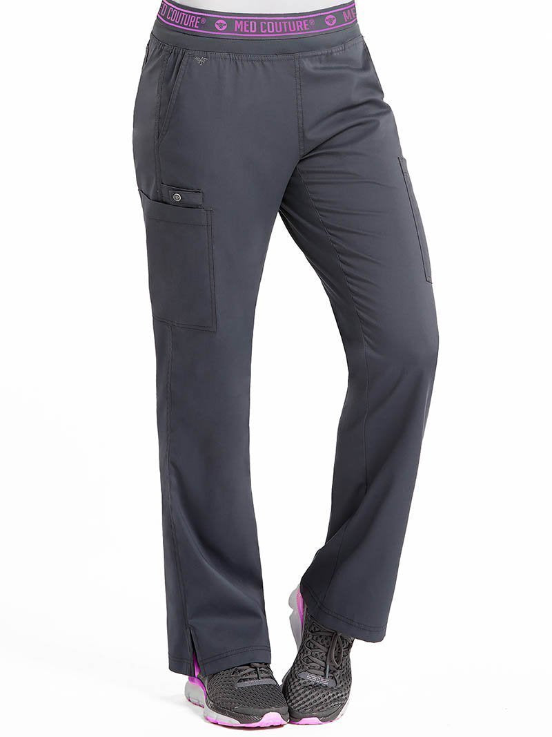 Med Couture 7739 YOGA 2 CARGO POCKET PANT (Size:XS-5X)