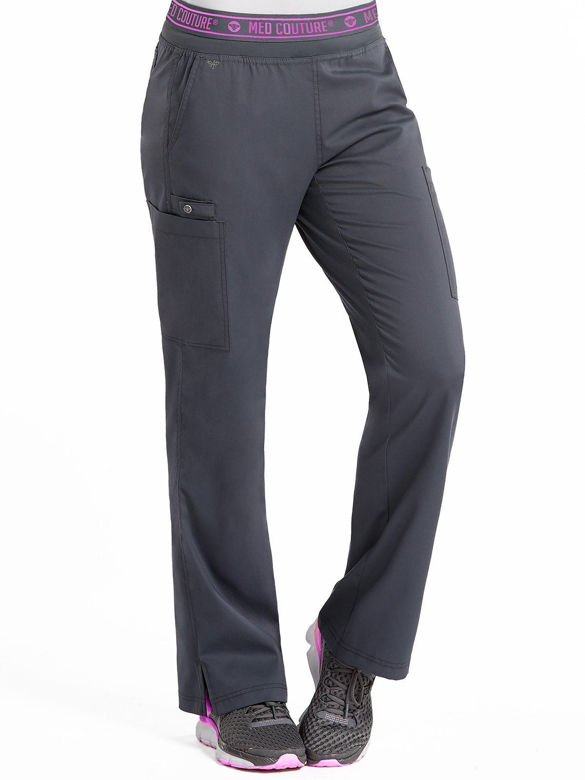 Med Couture 7739 YOGA 2 CARGO POCKET PANT (Size: XS/T-XL/T)