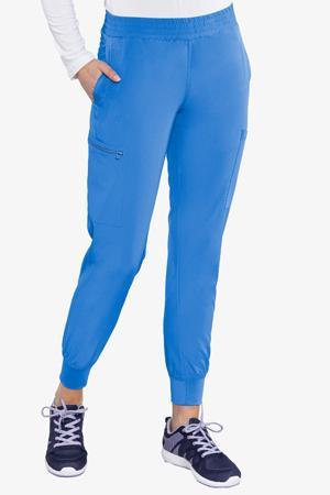Med Couture 8739 SMOCKED WAIST JOGGER (Size: XS-3X)